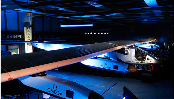 太陽(yáng)能飛機(jī)"陽(yáng)光動(dòng)力2號(hào)" 4月中旬到南京